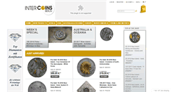 Desktop Screenshot of intercoins-berlin.de